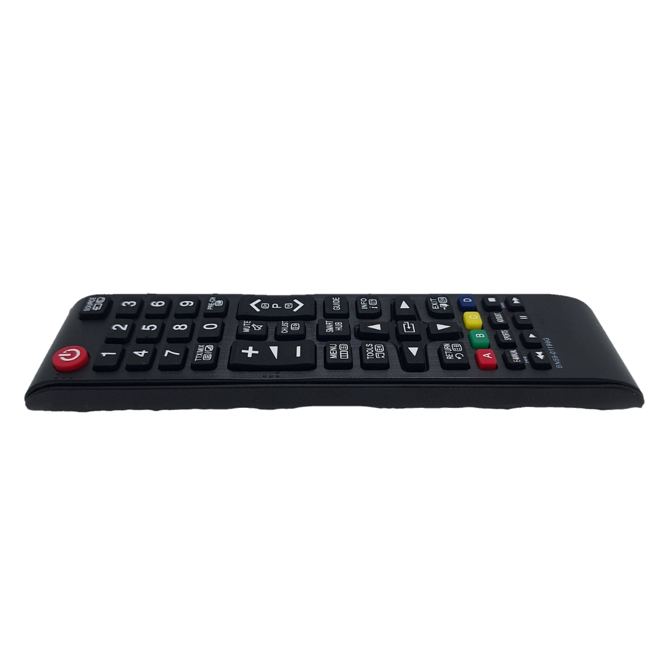 Vista lateral de control BN59-01199G para Samsung.