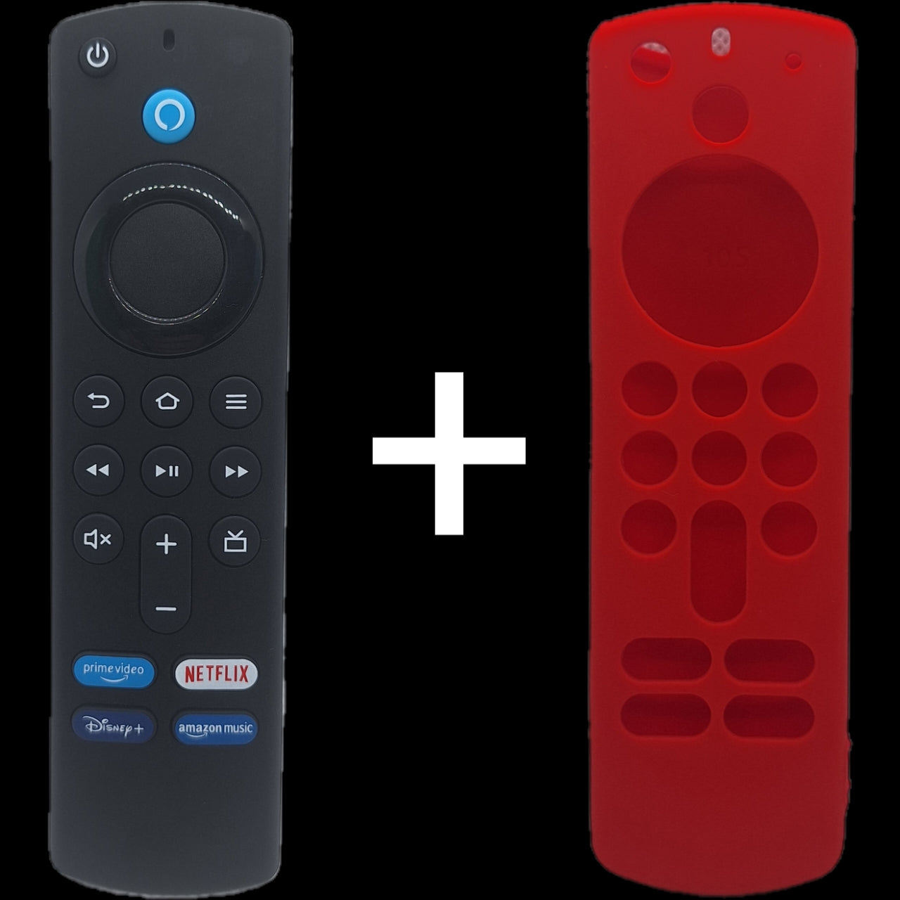 Mando Compatible con Amazon Fire TV | Control Remoto con Botón Amazon Music