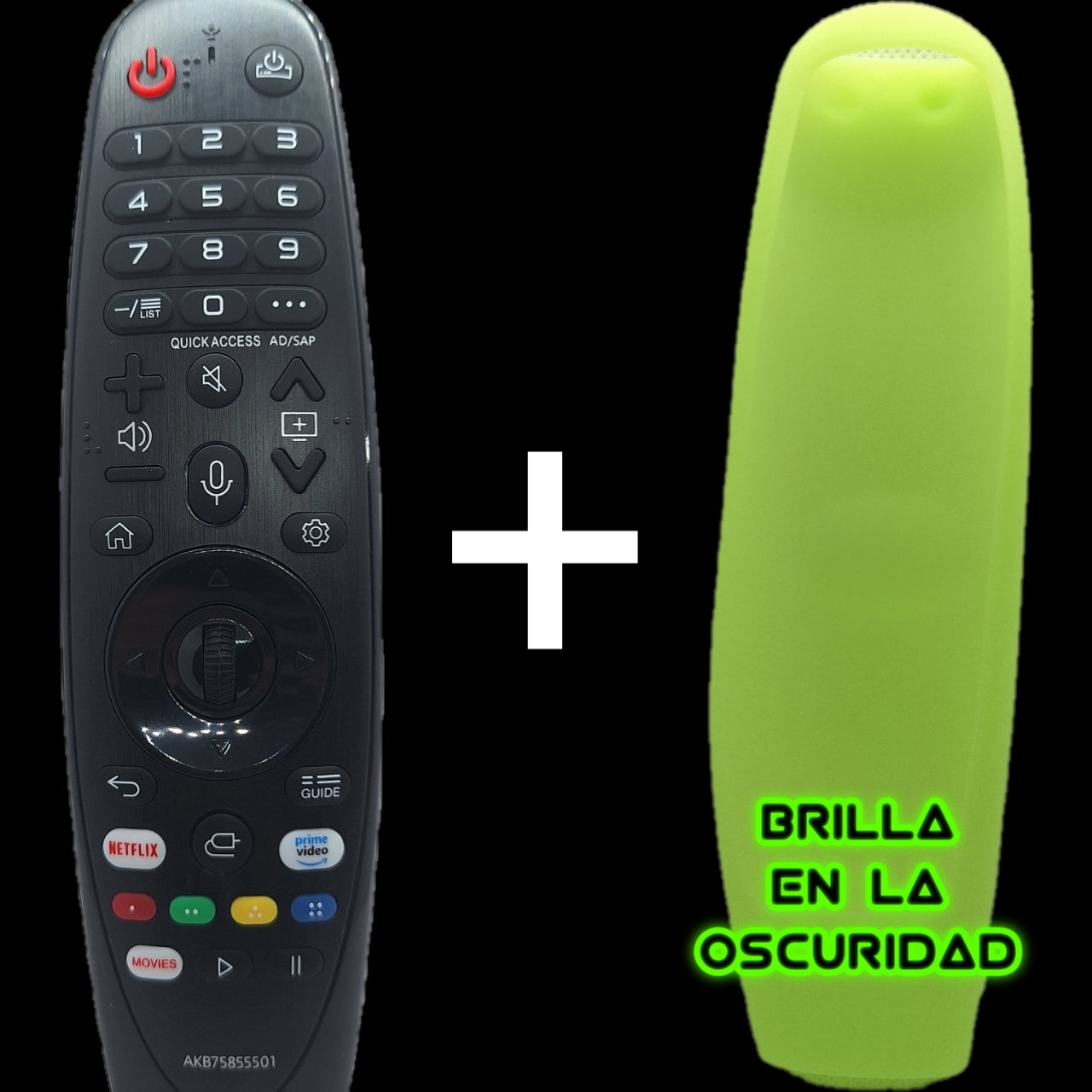 Mando LG Magic Remote MR20GA Compatible con LG | Control Remoto con Micrófono y Puntero