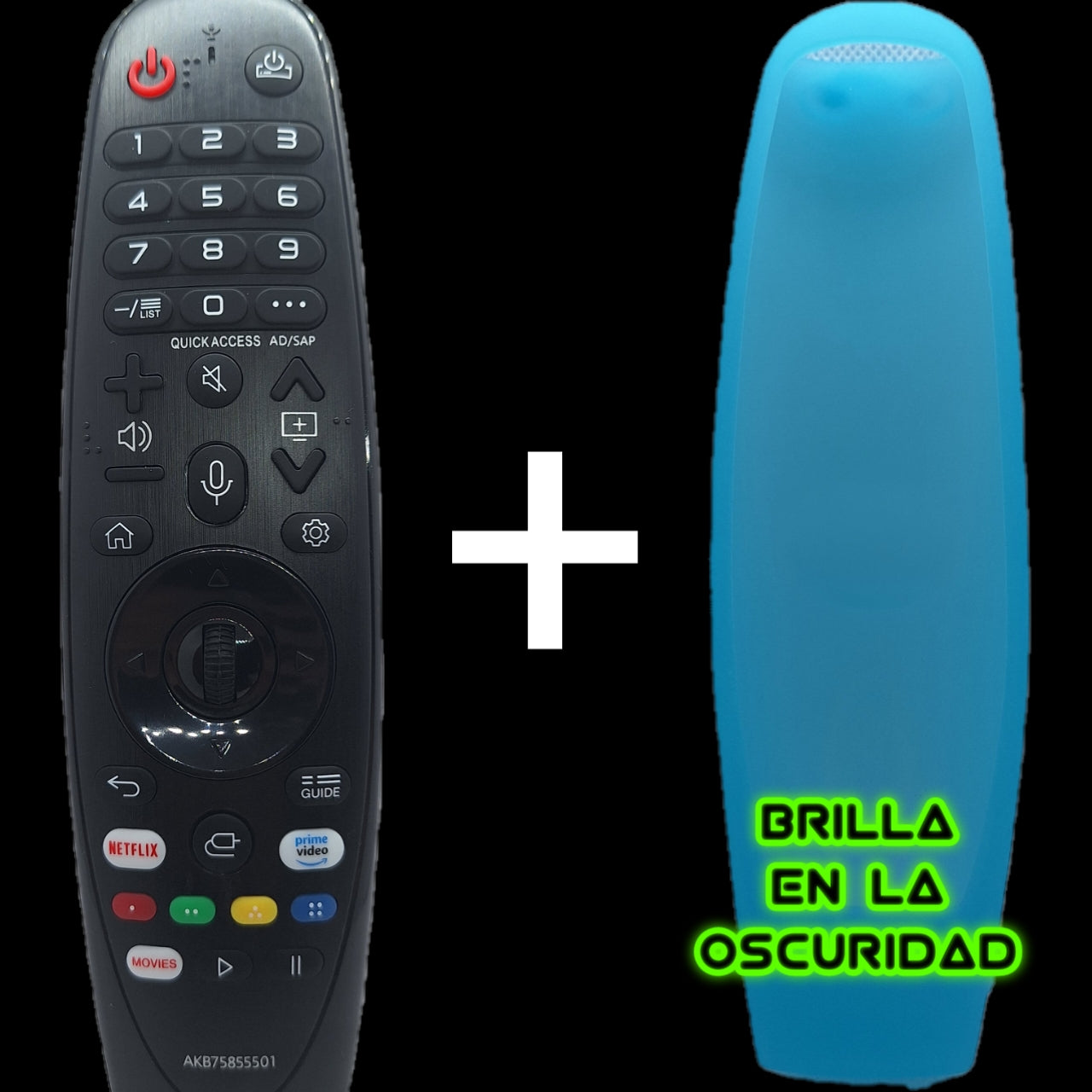 Mando LG Magic Remote MR20GA Compatible con LG | Control Remoto con Micrófono y Puntero