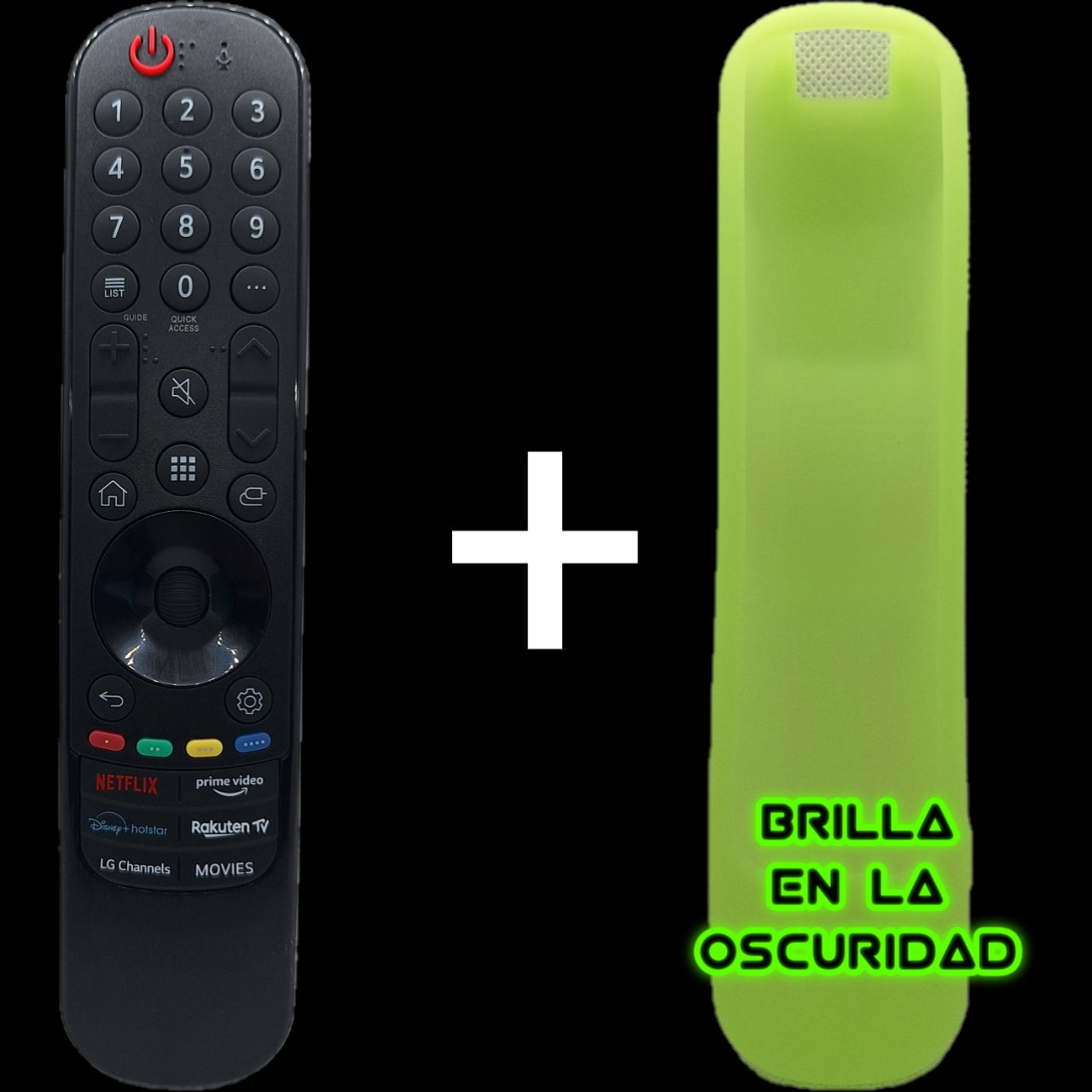 Mando LG MR21GA Compatible con Magic Remote (SIN Micrófono y Puntero)