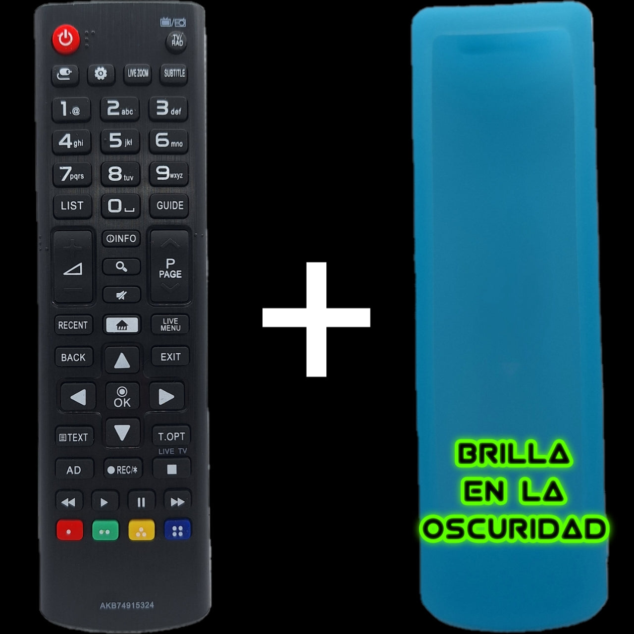 Mando LG AKB74915324 | Compatible con Televisores Smart TV y NO Smart TV