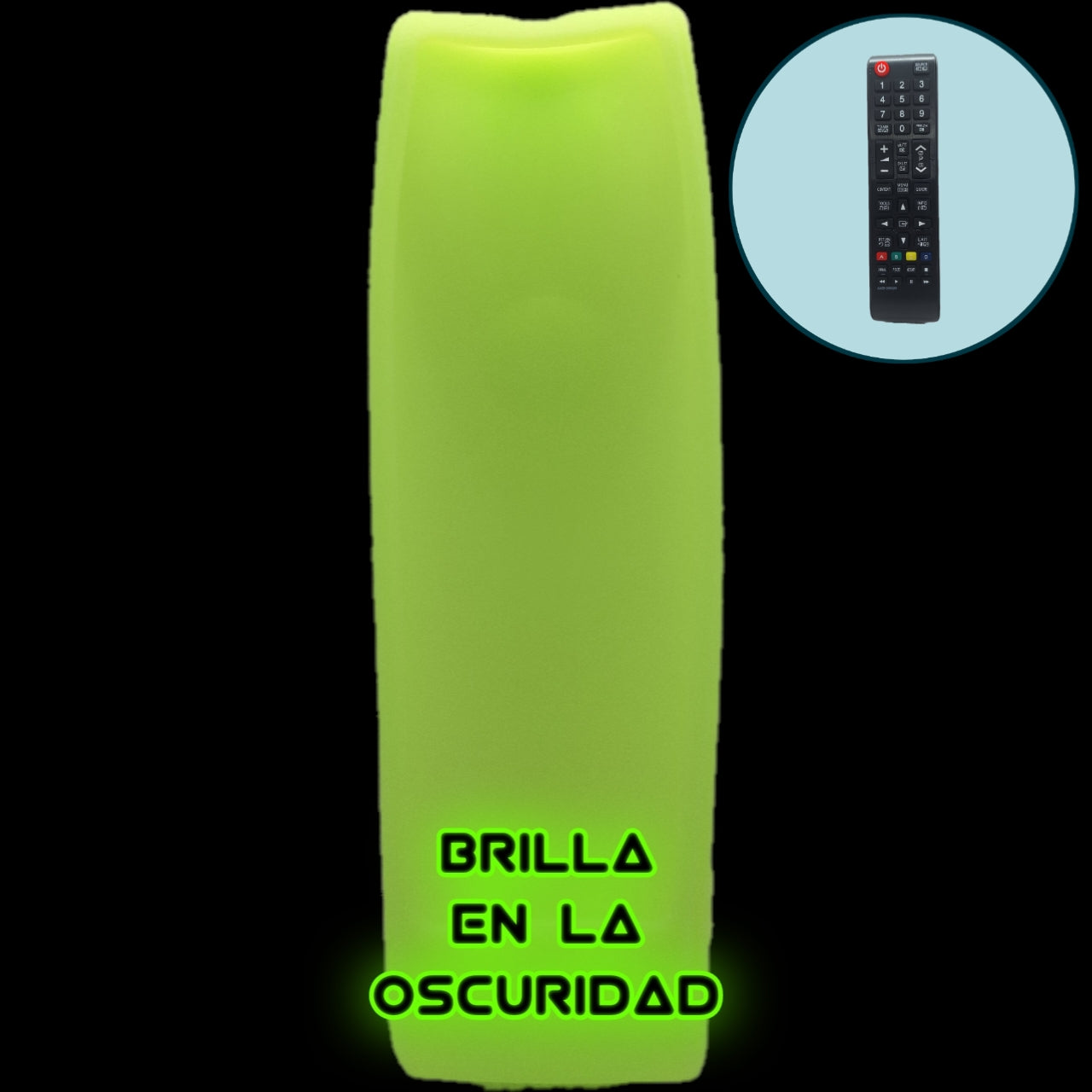 Funda Fluorescente para Mandos Samsung AA59-00741A BN59-01315A y más