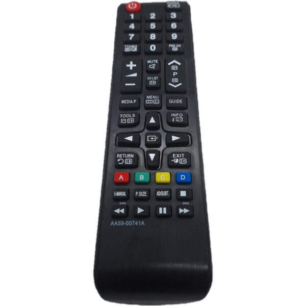 Vista inferior de control AA59-00741A para Samsung TV.
