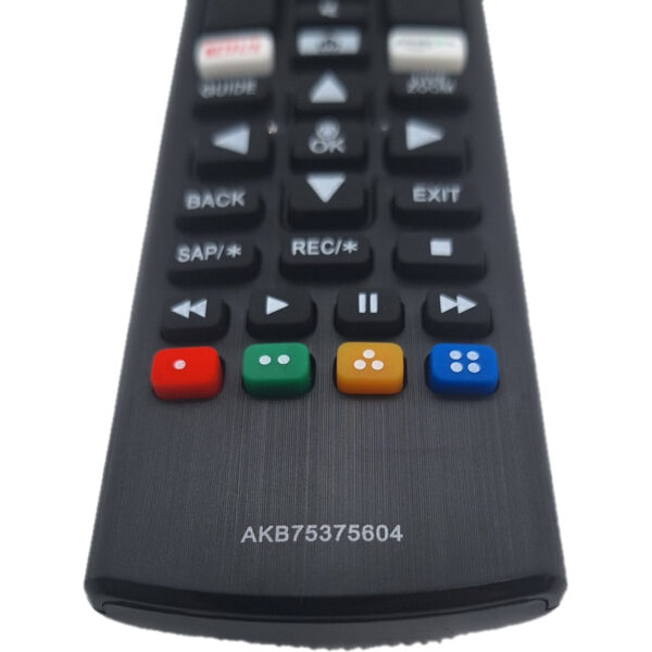 Mando a distancia para televisores LG modelo AKB75375604.
