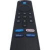 botones-mando-amazon Vista inferior de mando a distancia para dispositivos Fire TV.