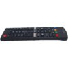 control-lg-akb75375604-lateral Vista lateral del mando LG AKB75375604, compatible con televisores LG Smart TV y no Smart TV.