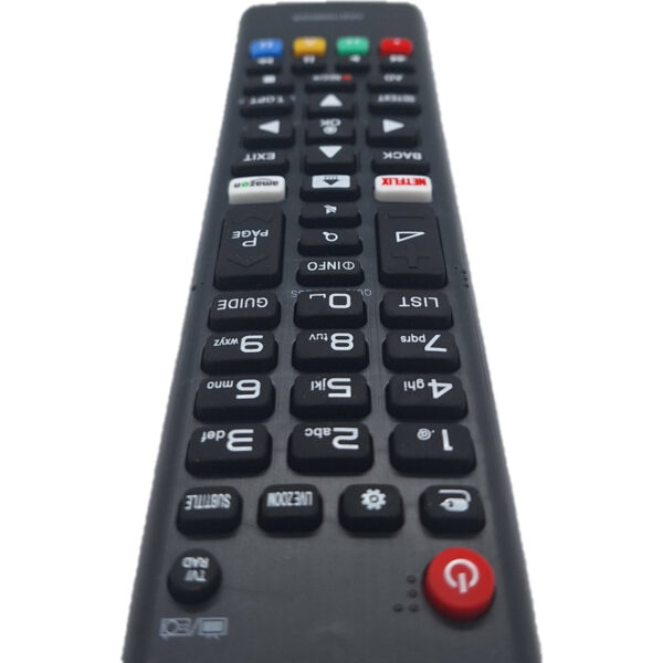Mando a distancia para tele LG - Vista superior
